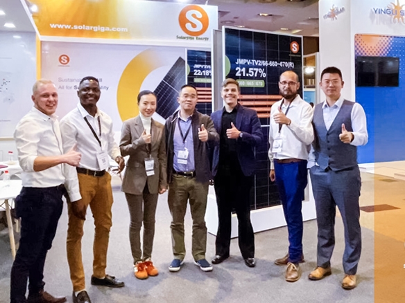 展會速遞 | 走進“彩虹之國”！陽光能源高能亮相南非國際太陽能展